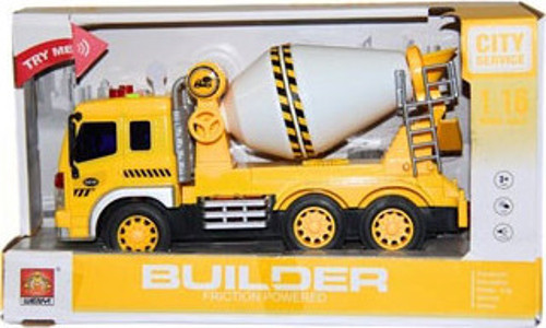 Oyuncak Beton Mikseri Işıklı Sesli ve Pilli 1:16 WY310C
