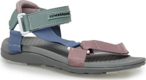 Glory 3Fx Gri-Lila Comfort Casual Anatomik Spor Sandalet