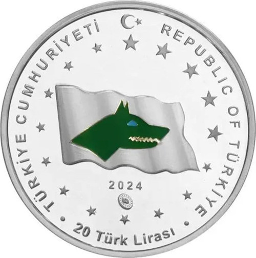 Göktürk İmparatorluğu Gümüş Sikke Coin