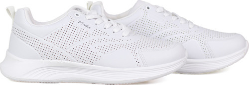 Erkek Beyaz Günlük Delikli Nefes Alabilen Sneaker - Hafif, Konforlu Spor Ayakkabı