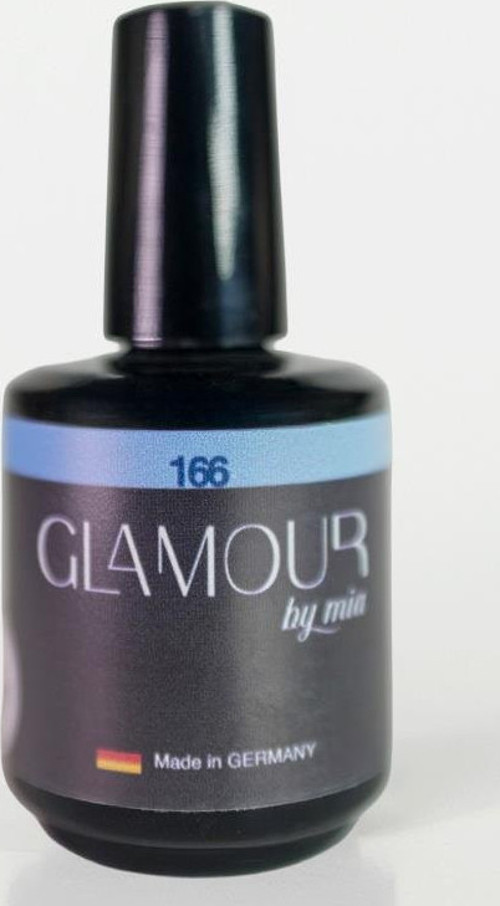 Glamour Açık Mavi Rengi Kalıcı Oje 166 TPO FREE