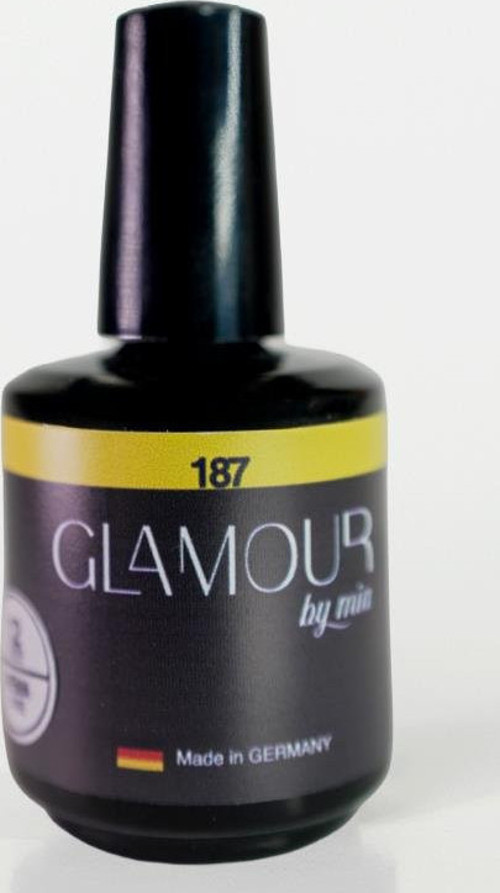 187 Güneş Sarısı Kalıcı Oje 15 ml – HEMA Free – TPO Free – 12 Free – UV/LED