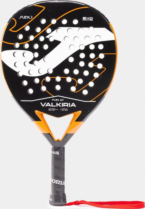 Valkiria Flex Padel Raketi Siyah - Turuncu