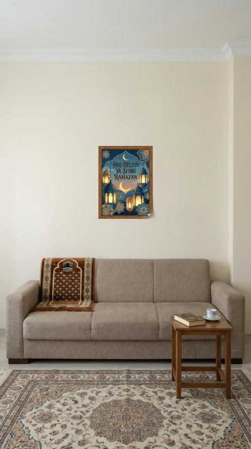 Ramazan Tablo - Poster Dini (Model- 62)