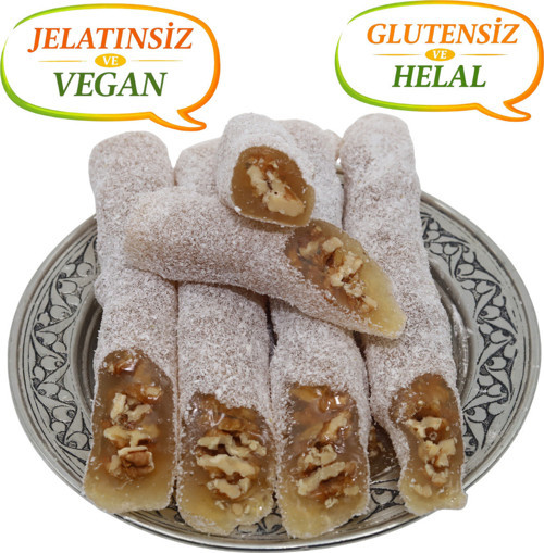 CEVİZLİ BATIRMA 2000 GR. JELATİNSİZ -DOĞAL-HELAL-VEGAN -GLUTENSİZ