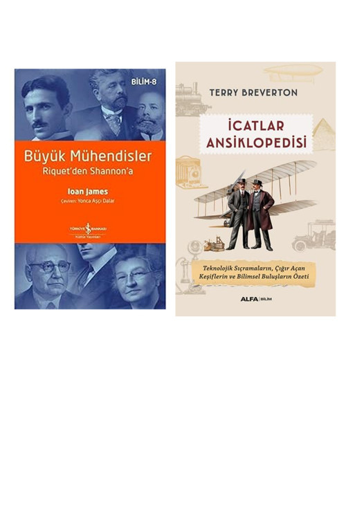 Alfa Yayıncılık Büyük Mühendisler: Riquet’Den Shannon’A... +1 Bilim Kitabı