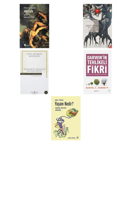 Alfa Yayıncılık Ahlak-İyinin Ve Kötünün İcadı... +4 Bilim Kitabı