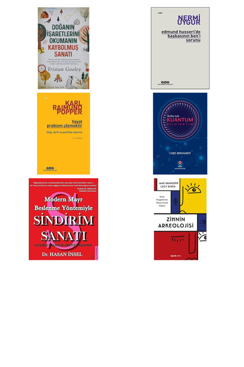 Alfa Yayıncılık Doğanın İşaretlerini Okumanın Kaybolmuş Sanatı... +5 Bilim Kitabı