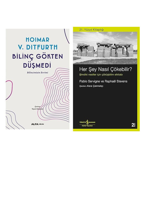 Alfa Yayıncılık Bilinç Gökten Düşmedi: Bilincimizin Evrimi... +1 Bilim Kitabı