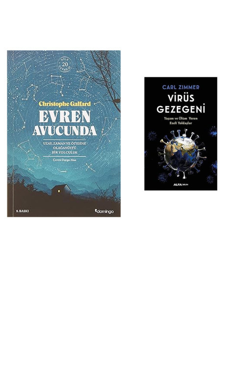 Alfa Yayıncılık Evren Avucunda: Uzay, Zaman Ve Ötesine Olağanüstü Bir Yolcul... +1 Bilim Kitabı