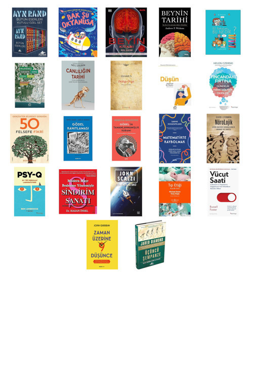 Alfa Yayıncılık Ayn Rand Bütün Eserleri Kutulu Özel Set (13 Kitap)... +21 Bilim Kitabı