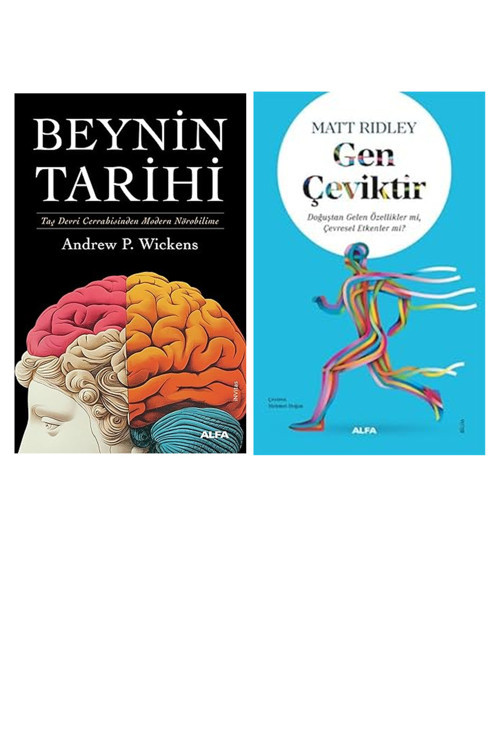 Alfa Yayıncılık Beynin Tarihi (Ciltli): Taş Devri Cerrahisinden Modern Nörob... +1 Bilim Kitabı