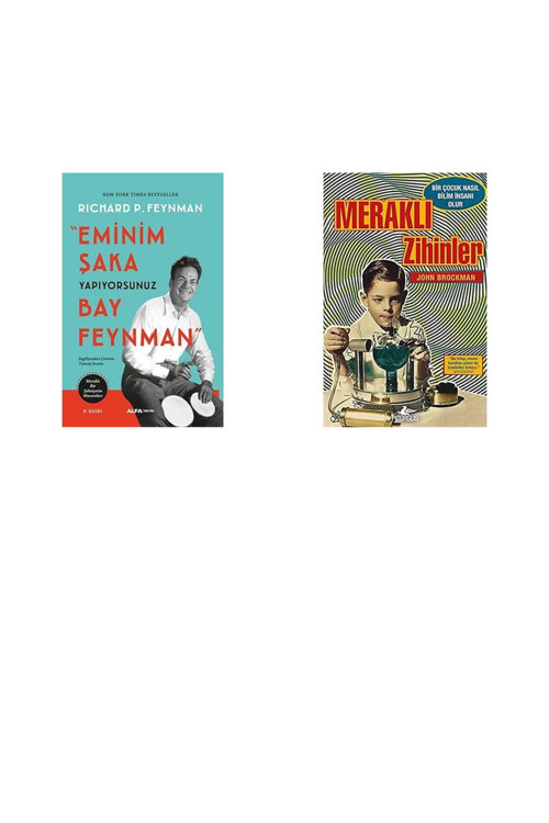 Alfa Yayıncılık Eminim Şaka Yapıyorsunuz Bay Feynman: Meraklı Bir Şahsiyetin... +1 Bilim Kitabı
