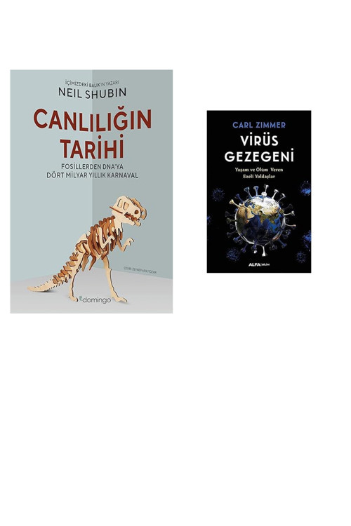 Alfa Yayıncılık Canlılığın Tarihi: Fosillerden Dna'Ya Dört Milyar Yıllık Kar... +1 Bilim Kitabı