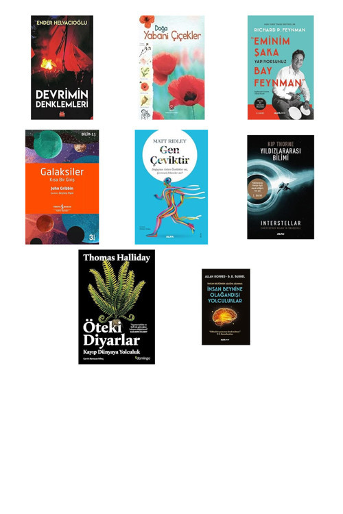 Alfa Yayıncılık Devrimin Denklemleri... +7 Bilim Kitabı