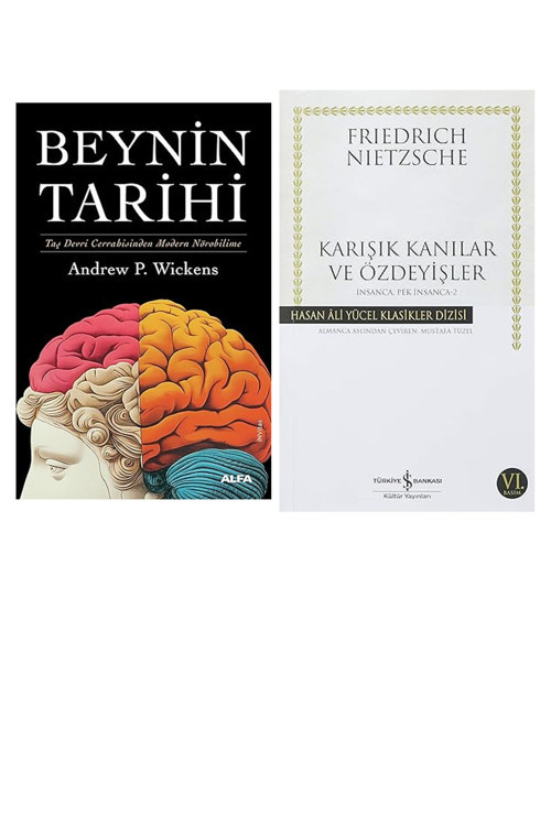 Alfa Yayıncılık Beynin Tarihi (Ciltli): Taş Devri Cerrahisinden Modern Nörob... +1 Bilim Kitabı