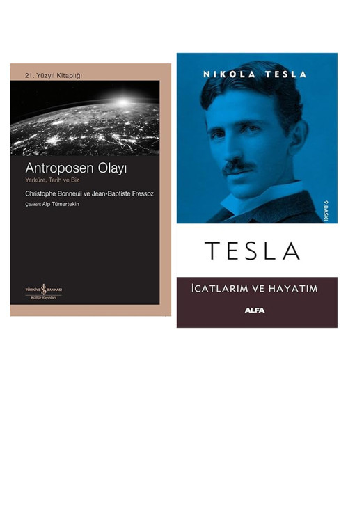 Alfa Yayıncılık Antroposen Olayı - Yerküre, Tarih Ve Biz - 21. Yüzyıl Kitapl... +1 Bilim Kitabı