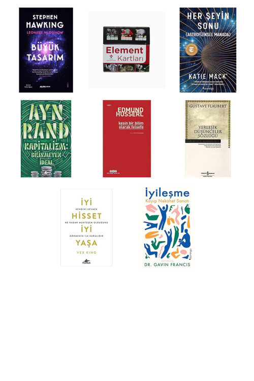 Alfa Yayıncılık Büyük Tasarım... +7 Bilim Kitabı
