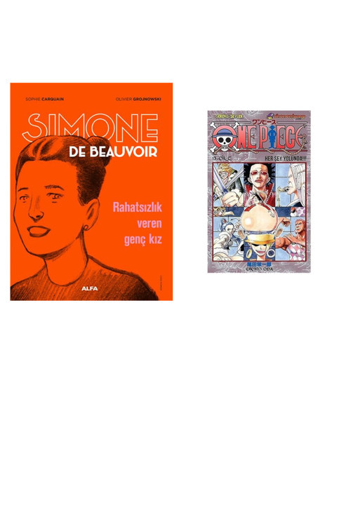 Alfa Yayıncılık Simone De Beauvoir (Çizgi Roman): Rahatsızlık... +1 Çizgi Roman