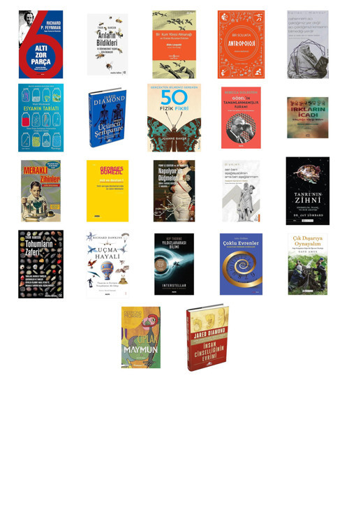 Alfa Yayıncılık Altı Zor Parça: Einstein Göreliliği, Simetri Ve Uzayzaman... +21 Bilim Kitabı