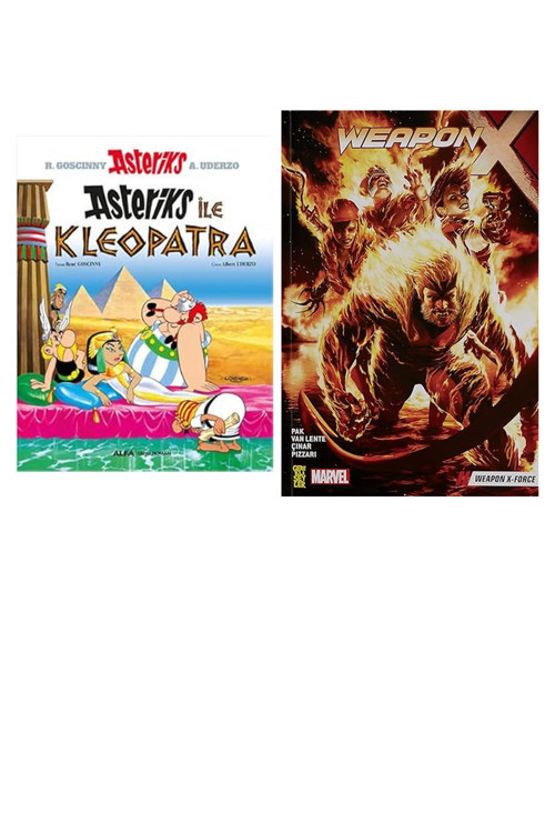 Alfa Yayıncılık Asteriks İle Kleopatra... +1 Çizgi Roman
