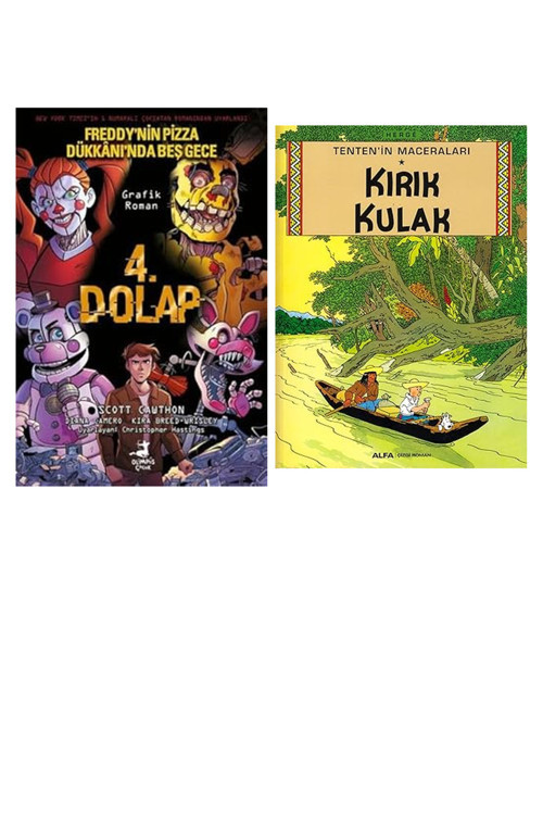 Alfa Yayıncılık 4.Dolap - Freddy'Nin Pizza Dükkanı'Nda Beş Gece (Çizgi Roman... +1 Çizgi Roman