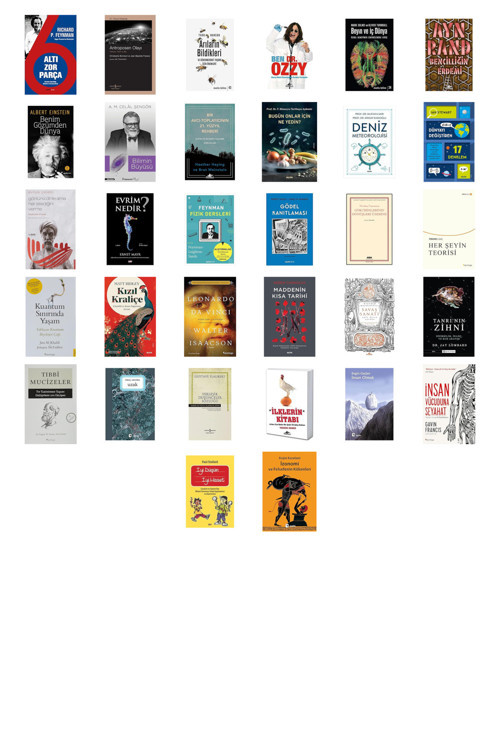Alfa Yayıncılık Altı Zor Parça: Einstein Göreliliği, Simetri Ve Uzayzaman... +31 Bilim Kitabı