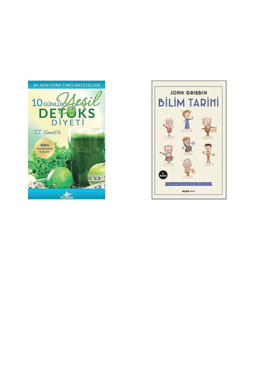 Alfa Yayıncılık 10 Günlük Yeşil Detoks Diyeti... +1 Bilim Kitabı