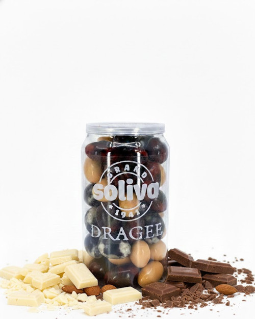Grand Soliva Bademli Çikolata Draje 230 g - Renkli