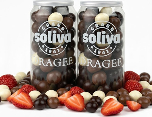 Grand Soliva Çikolata Draje 230 g - Çilekli (2 ADET)