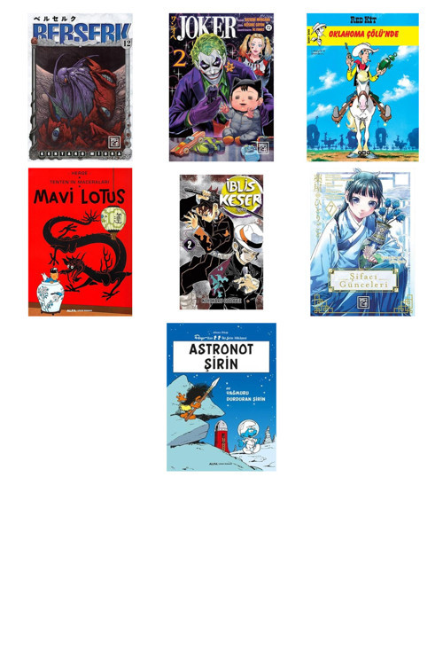 Alfa Yayıncılık Berserk 12... +6 Çizgi Roman