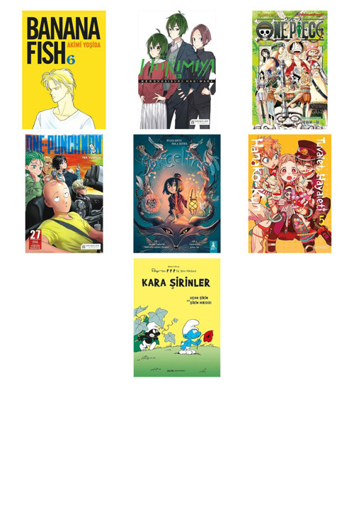 Alfa Yayıncılık Banana Fish 6. Cilt... +6 Çizgi Roman