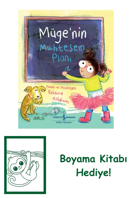 İş Bankası Kültür Yayınları Müge’Nin Muhteşem Planı + Yapışkanlı Not Kağıdı