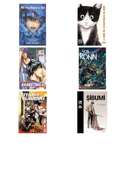 Alfa Yayıncılık All You Need Is Kill - Öldür Yeter 1... +5 Çizgi Roman