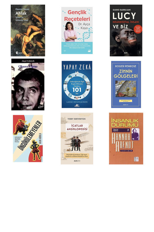Alfa Yayıncılık Ahlak-İyinin Ve Kötünün İcadı... +8 Bilim Kitabı