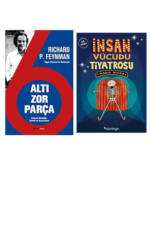 Alfa Yayıncılık Altı Zor Parça: Einstein Göreliliği, Simetri Ve Uzayzaman... +1 Bilim Kitabı