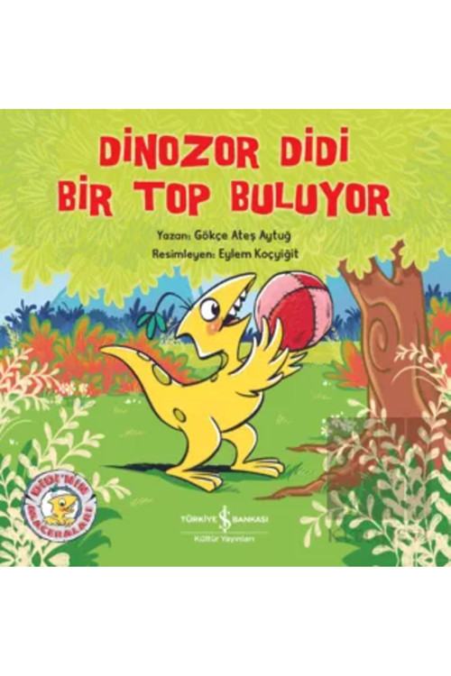 İş Bankası Kültür Yayınları Dinozor Didi Bir Top Buluyor