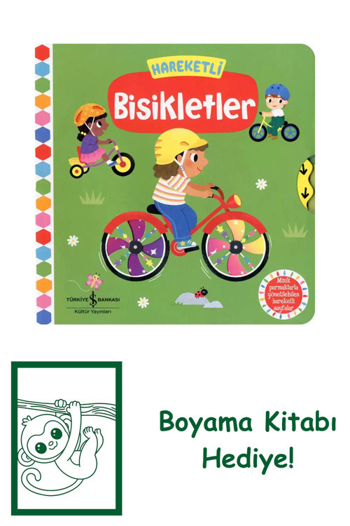 İş Bankası Kültür Yayınları Hareketli Bisikletler + Yapışkanlı Not Kağıdı