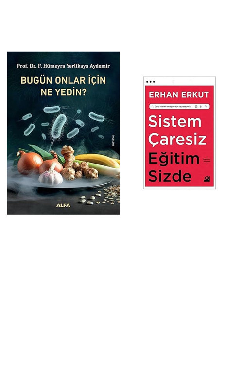Alfa Yayıncılık Bugün Onlar İçin Ne Yedin ?... +1 Bilim Kitabı