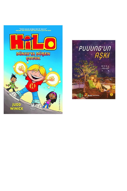 Alfa Yayıncılık Hilo 1: Dünya’Ya Düşen Çocuk... +1 Çizgi Roman
