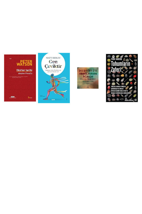Alfa Yayıncılık Fikirler Tarihi: Ateşten Freud'A... +3 Bilim Kitabı