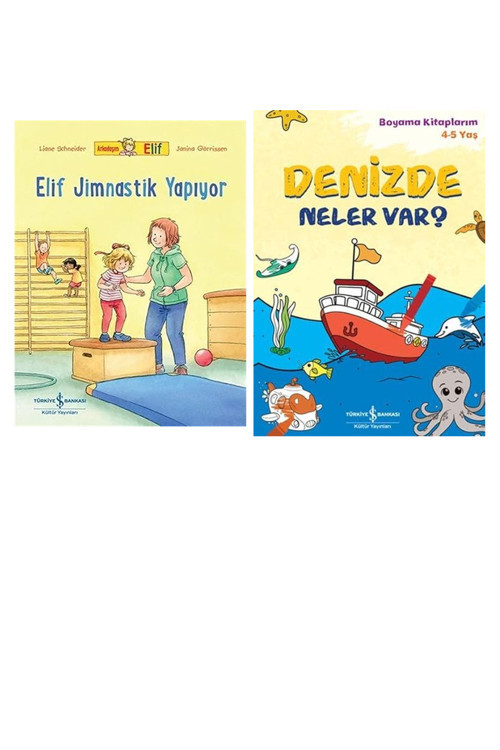 İş Bankası Kültür Yayınları Arkadaşım Elif - Elif Jimnastik Yapıyor... +1 Masal Kitabı
