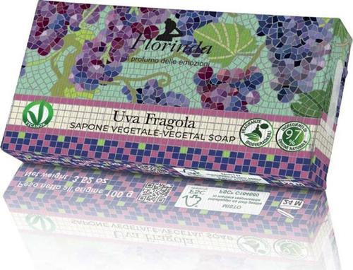 Mozaik Uva Fragola Üzüm & Çilek Doğal Katı Sabun 100Gr