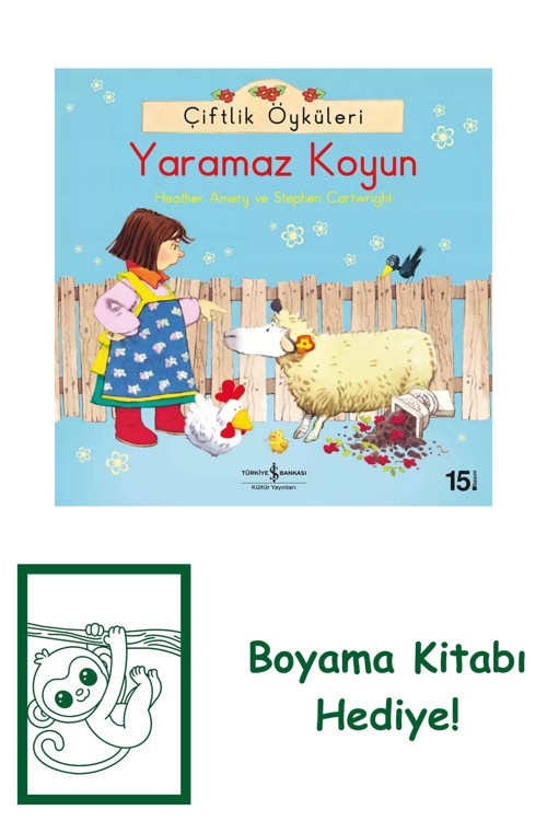 İş Bankası Kültür Yayınları Çiftlik Öyküleri – Yaramaz Koyun + Yapışkanlı Not Kağıdı