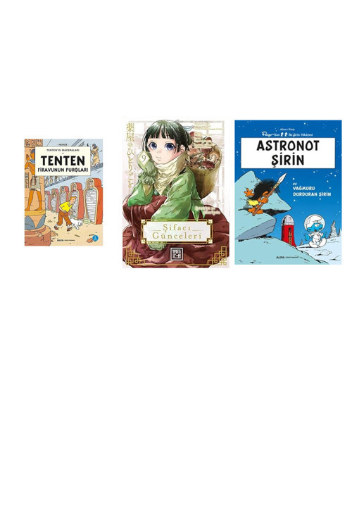 Alfa Yayıncılık Tenten'İn Maceraları 4 - Tenten Firavunun Puroları... +2 Çizgi Roman
