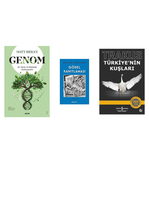 Alfa Yayıncılık Genom: Bir Türün 23 Bölümlük Otobiyografisi... +2 Bilim Kitabı
