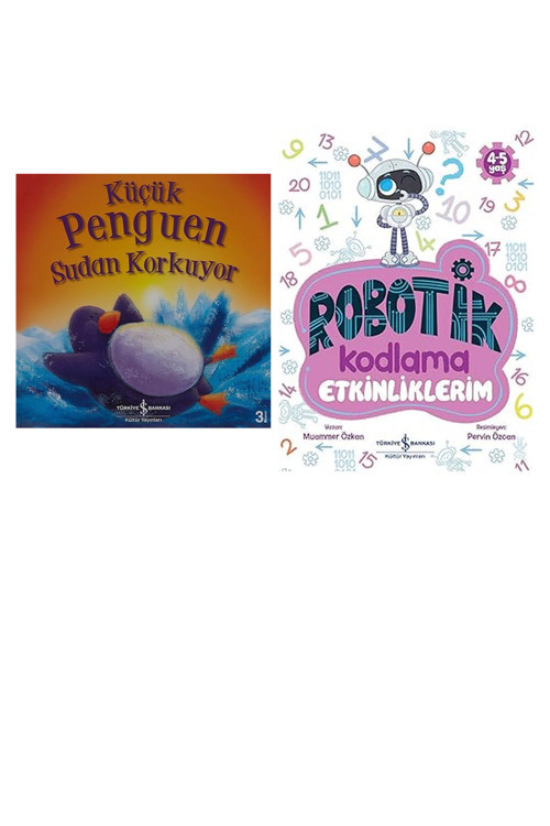 İş Bankası Kültür Yayınları Küçük Penguen Sudan Korkuyor... +1 Masal Kitabı