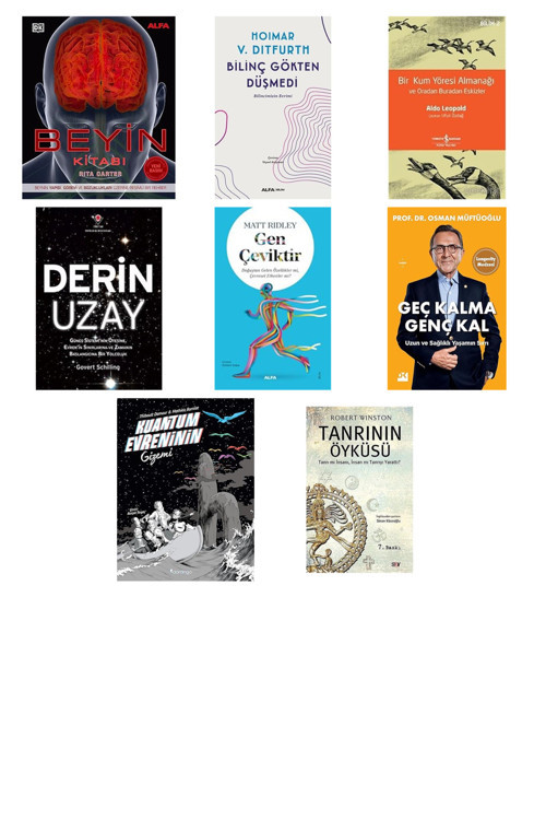 Alfa Yayıncılık Beyin Kitabı (Ciltli): Beynin Yapısı, Görevi Ve Bozuklukları... +7 Bilim Kitabı