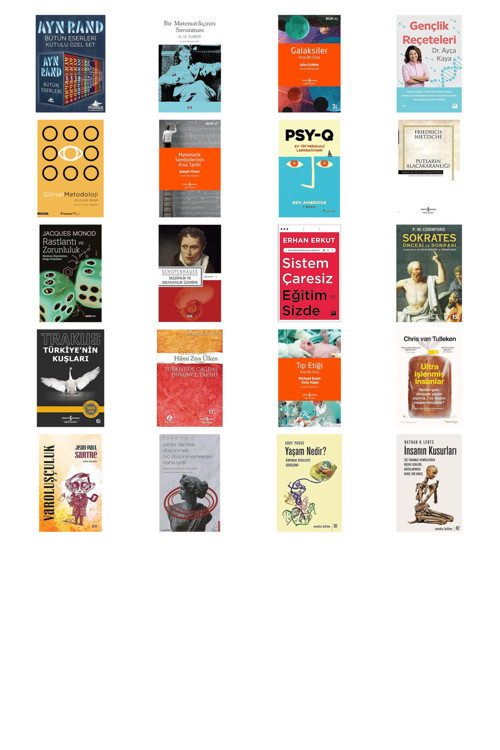 Alfa Yayıncılık Ayn Rand Bütün Eserleri Kutulu Özel Set (13 Kitap)... +19 Bilim Kitabı