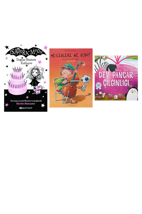 İş Bankası Kültür Yayınları Isadora Moon - Doğum Gününü Kutluyor... +2 Masal Kitabı